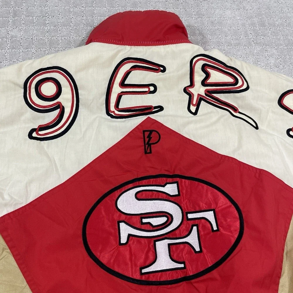 VTG 1994 San Francisco 49ers Pro Player NFL Football Medium‎ Coat Puffer Jacket